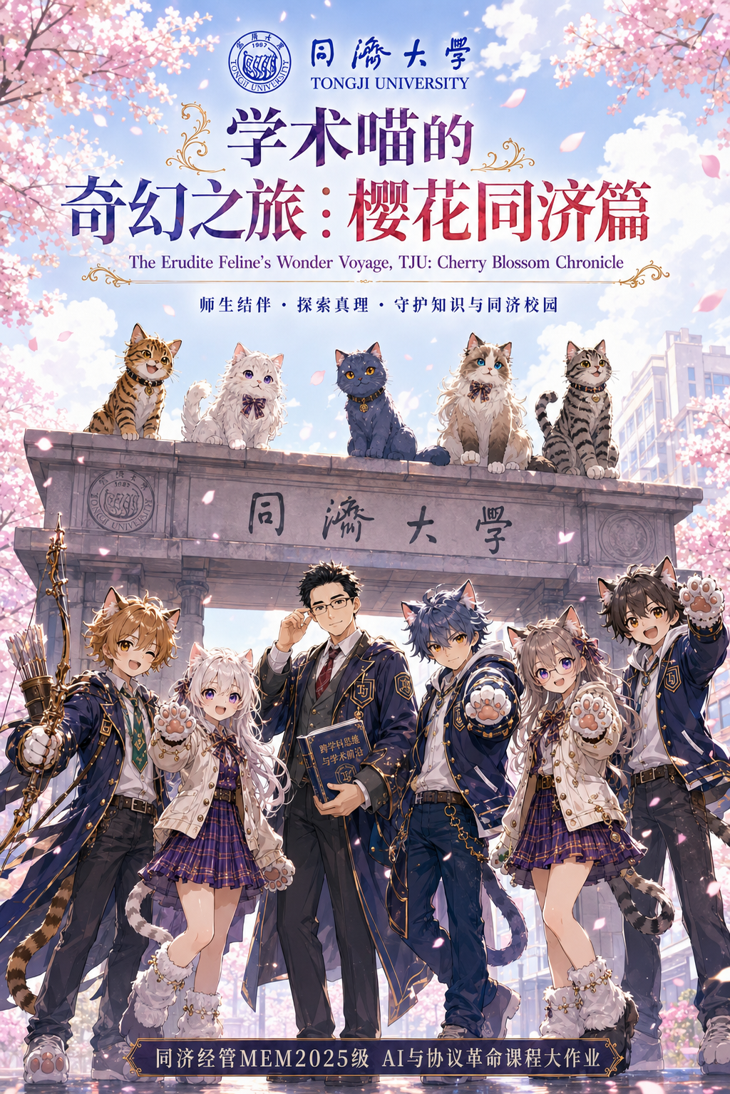 学术喵的奇幻之旅海报